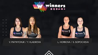 Winners Beach Volleyball. Women. V. Piatnychuk / Y. Hladkova  - L. Horkova / S. Sopocheva 25.02.2025