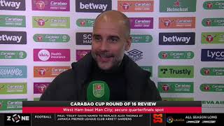 Carabao Cup RO16 Review: West Ham defeats Manchester City, Liverpool beats Preston | SportsMax Zone