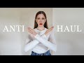 The Anti Haul - 6 things you shouldn’t buy this spring!