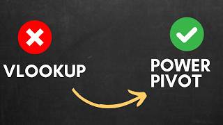 Excel Data Modeling - Stop Using VLOOKUP | Learn PowerPivot