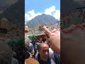 live প্রচন্ড ভিড়ে বদরিনাথ মন্দির থেকে badrinath temple uttarkhand