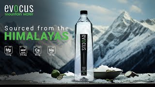 Discover the Magic of Evocus Natural Mineral Water | Sourced from Himalayas | Mountain Water