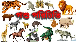 পশু পরিচিতি | Animals Name | Animals Vocabulary