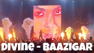 Divine - Baazigar | Official Live performance pune | #gunehgar #gullygang #divine @viviandivine