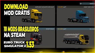 TOP 12 CAMINHÕES BRASILEIROS NA STEAM PARA EURO TRUCK SIMULATOR 2