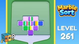 Marble Sort Level 261 Walkthrough Solution
