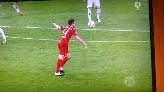 Xabi Alonso Tor Bayern - Darmstadt 15/16