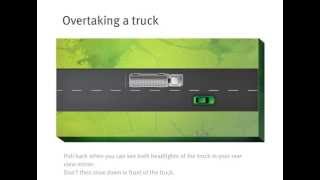 Heavy Vehicles - When is it safe to overtake a truck?