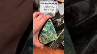 Hắc Nguyệt Quang (labradorite, đá xà cừ) 0921400999