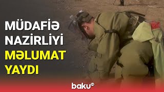 Mühəndis bölmələri döyüş tapşırıqlarını yerinə yetirib - BAKU TV