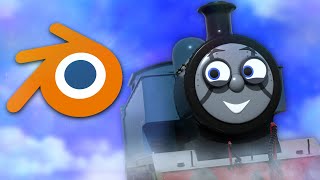 Animating Thomas In Blender 5