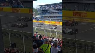 F2 SPRINT RACE STARS FROM GRAND STANDS !