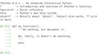 Episode 13: Documentation Strings