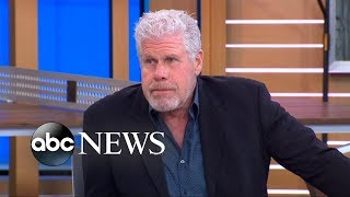 'Sons of Anarchy' star Ron Perlman hilariously shows off his soap opera skills