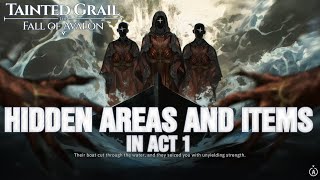 Tainted Grail the Fall of Avalon: Hidden areas and items from Act 1