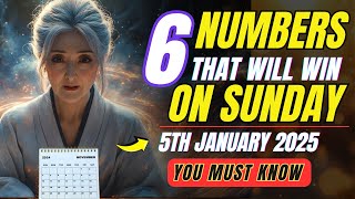 Lucky Numbers: 6 NUMBERS that WILL WIN JACKPOT on Saturday 4th JANUARY 2025! | Buddhist Teachings