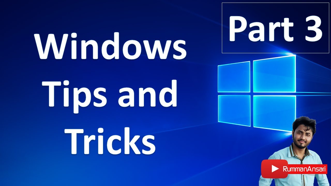 Windows Tips And Tricks Part 3 Youtube