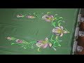 free hand painting on blouse part 2