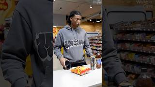 Professional Boxer Presses Cashier! #shorts #gasstation