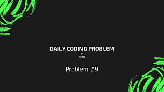 Daily Coding Problem - Problem 9 (Maximum sum such that no two elements are adjacent)
