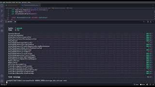 #3 - Laravel 9 - Show test phpunit with coverage