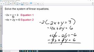 5.4 Solving Special Systems of Linear Equations