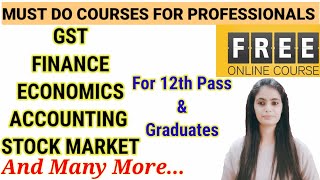 FREE ONLINE COURSES FOR 12TH PASS AND GRADUATES