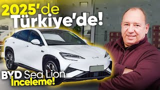 2025’de Türkiye’de! BYD Sea Lion İlk Sürüş