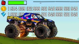 Monster Car  - Monster Truck? Hill Climb Racing! Unlimited Coins and Unlimited Gems
