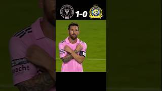 Messi vs Ronaldo 🐐| Al Nassar vs Inter Miami imaginary penalty shootout | #shorts #shortfeed