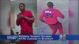 Suspect Flees Brooklyn Police Precinct
