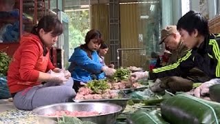 Nem nướng Thọ Xuân - món ngon ngày Tết