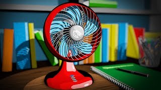 Fan Sounds For Sleeping, Studying, Focus | White Noise 10 Hours