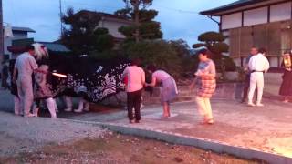 河井地区若宮八幡神社前夜祭２０１５・９