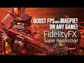 FSR MAGPIE VS NATIVE 4K / 4K Epic Settings / AMD SAM / PBO2 - Necromunda: Hired Gun