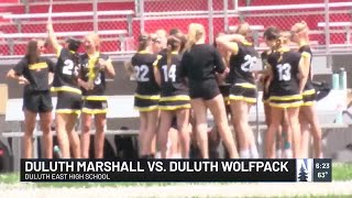 Prep Lacrosse: Duluth Marshal and Duluth Wolfpack meet at Duluth East High School on Saturday