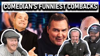 Comedians "FUNNIEST COMEBACKS" REACTION!! | OFFICE BLOKES REACT!!