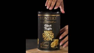 hunter's gourmet BLACK TRUFFLE hand cooked potato chip