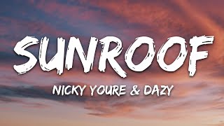 Nicky Youre Dazy - Sunroof Lyrics
