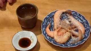 海老の茹で物・・・・大和の　和の料理《茹で物（リハビリ編）》