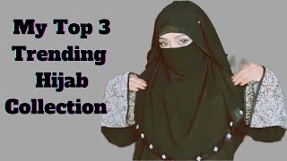 My Top 3-Trending Hijab Styles | Hijab Tutorial 2023 | New Hijab Collection