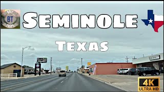 [4K] Seminole, TX - Home To A Large Population Of Mennonites - City Tour