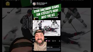 What do you think of Ryan Hartman, slamming Ottawa Senator Tim Stützle’s head into the ice? ￼