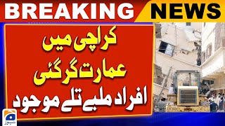 Building Collapse In Karachi - Geo News