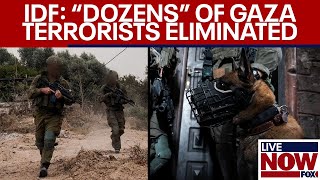 Israel-Hamas war: Dozens of terrorists eliminated in Gaza, Israeli troops say | LiveNOW from FOX