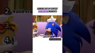 Ranking Sonic boom moments #cartoon #ranking #funny #memes #sonic #sonicboom #sonicthehedgehog