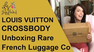 Louis Vuitton Unboxing Rare French Luggage Co Crossbody Bag