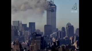 Första sändningen efter terrorattacken mot World Trade Center i New York