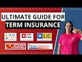 ULTIMATE GUIDE for Term Insurance | Term Insurance Details in HINDI | Gurleen Kaur Tikku