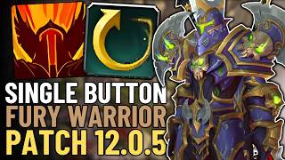 One Button Fury Warrior Guide | SBA DPS Build for WoW Midnight